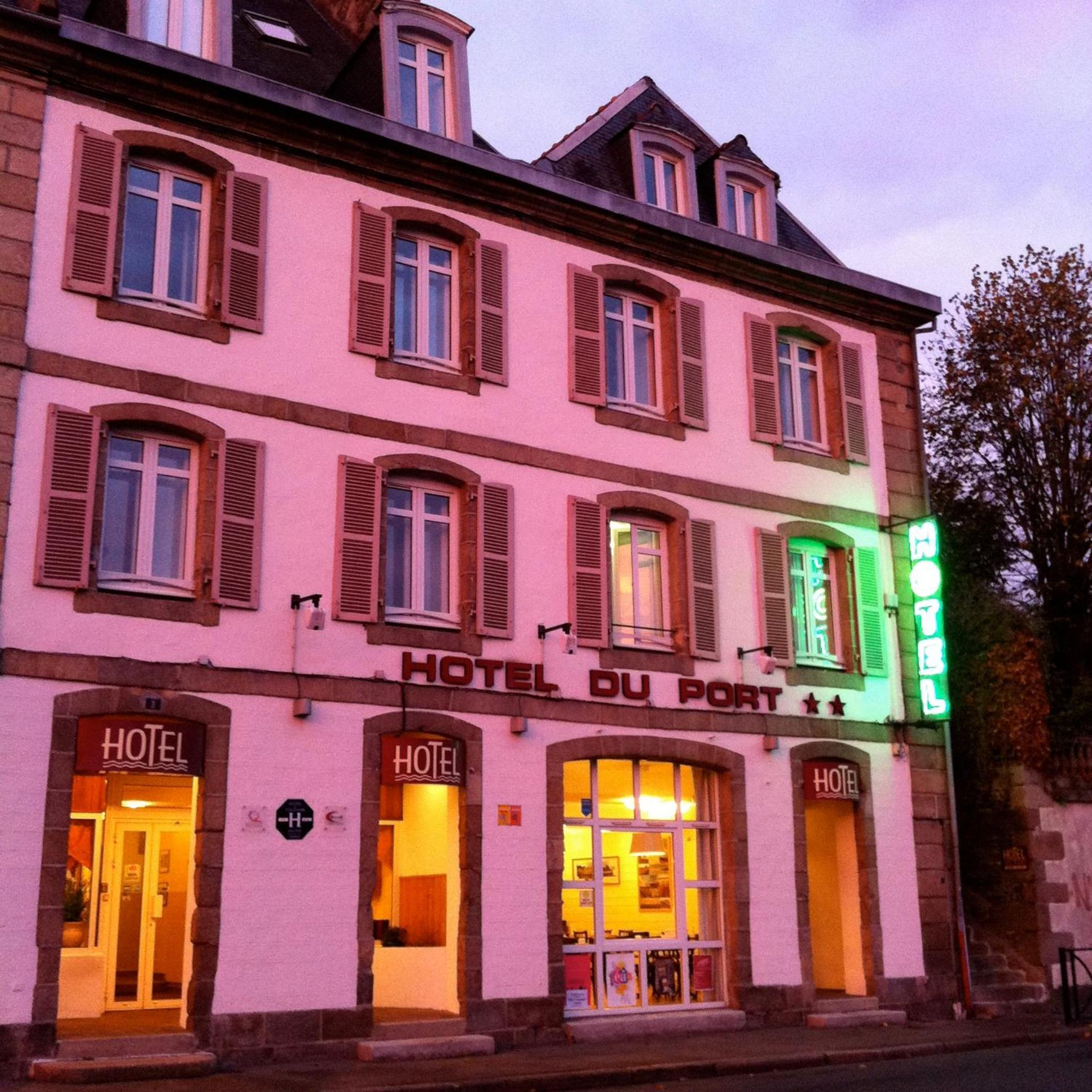 Hotel Du Port Morlaix Exterior foto