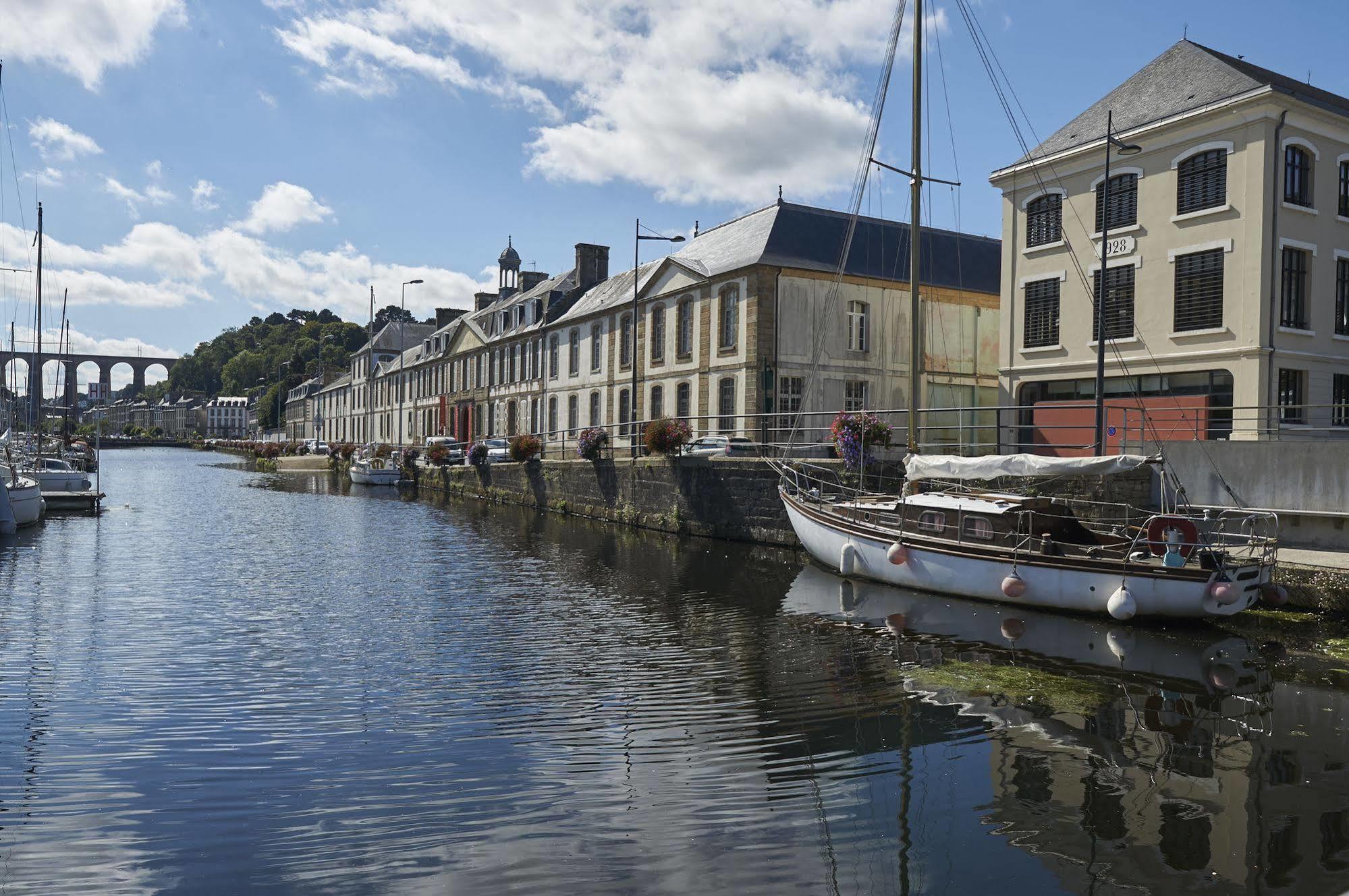 Hotel Du Port Morlaix Exterior foto